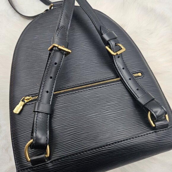 LV Mabillon Backpack in Black Epi Leather - Picture 8 of 17